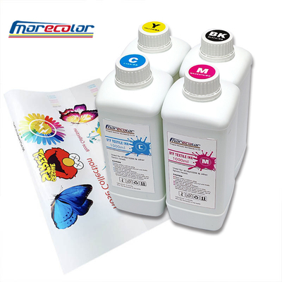 Lebendige Farbe DTF-Druckfarbe mit Tintenumlauf von 1 Liter pro Flasche