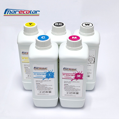 1000 ml weiße Tinte für Tintenstrahldrucker CYMKW Farbe MSDS-Zertifikat