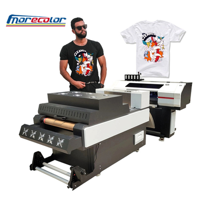 60 cm DTF-Transferdrucker Automatische hochauflösende weiße CMYBK-Farbe