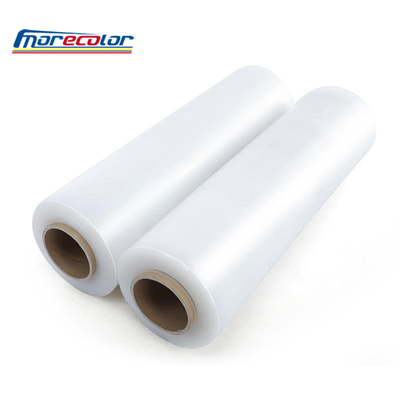 60 cm 30 cm DTF-PET-Folienrolle 75 Mikron Doppeldruck Kaltabziehen