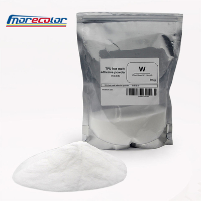1 kg 20 kg DTF Hot Melt Adhesive Powder Schwarz-Weiß-Farbe für Wärmeübertragungsfolie